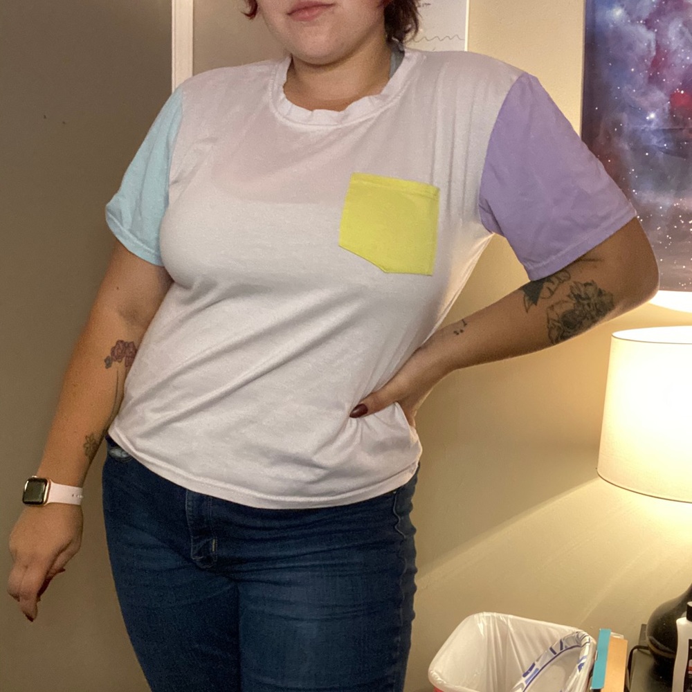 Colorblocked Tee
